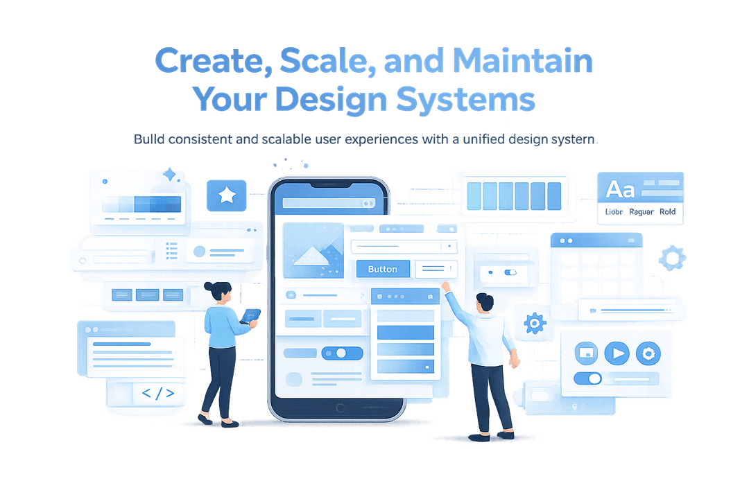 Design system illustration